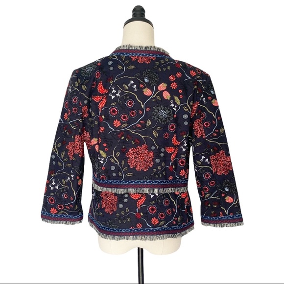 Loft Primavera Fringe Jacket | 6 NWT - Picture 5 of 10